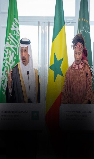 Saudi Minister of Investment Eng. Khalid Al-Falih chairs the Saudi-Senegalese Joint Committee and meets with President of the Republic of Senegal.
